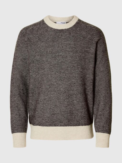 Slhrai Crew Neck Knit Demitasse