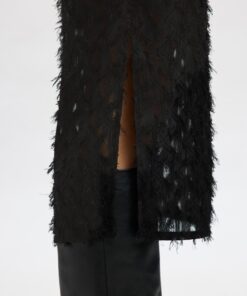 Slfmarion Midi Skirt Black