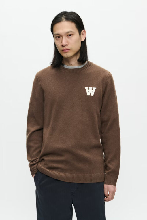 WWTay Lambswool Pullover Desert Palm
