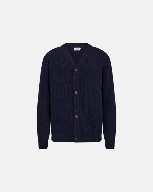 Resteröds Kyle Cardigan Dark Navy