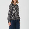 Part Two VenessaPW Blouse Black Dot Print