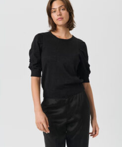 Part Two VaraiaPW Pullover Black with Lurex