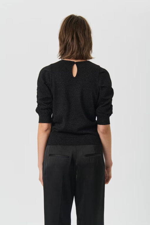 Part Two VaraiaPW Pullover Black with Lurex