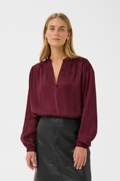 Part Two NatalePW Blouse Tawny Port