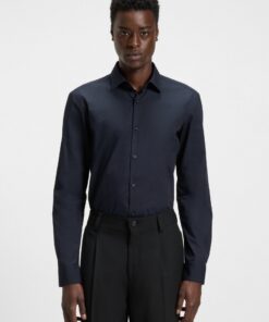 Hugo Kenno Slim Fit Shirt Dark Blue