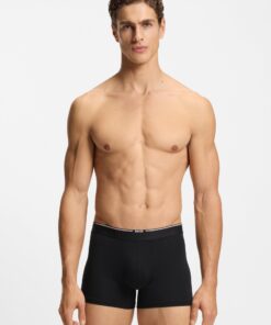 Boss 3-Pack Bamboo Boxers Black
