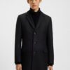 Hugo Migor 2541 Wool Coat Black