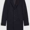 Hugo Migor 2541 Wool Coat Dark Blue