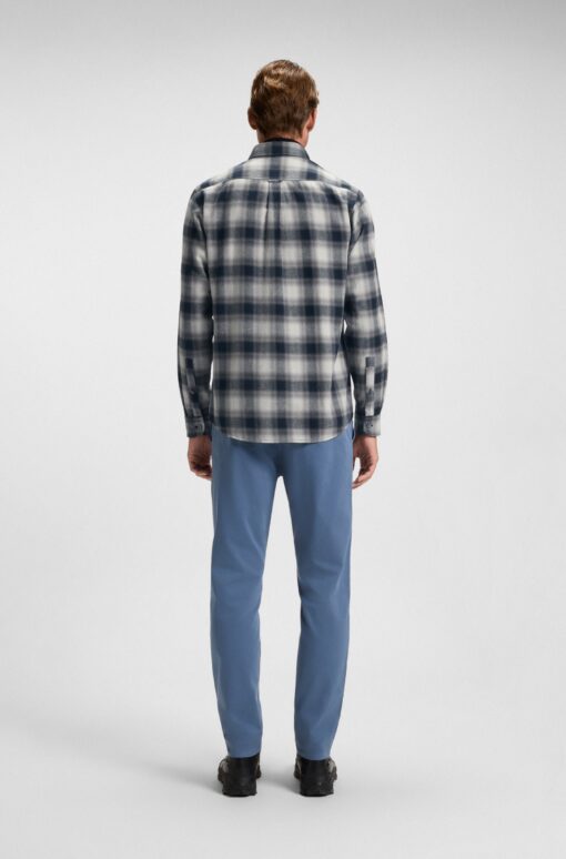 Boss Rickert Shirt Grey Patterned