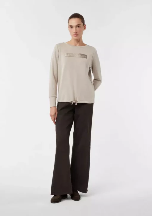Comma, Sweatshirt Brown