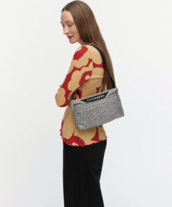 Marimekko Neat Crossbody Piirto Unikko S Shoulder Bag Grey, Black