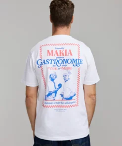 Makia Gastronomie T-shirt White