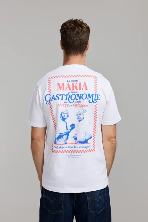 Makia Gastronomie T-shirt White