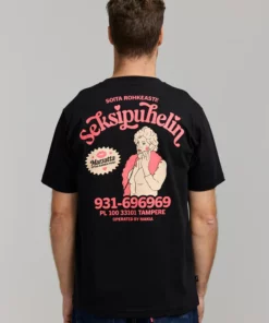 Makia Seksipuhelin T-shirt Black