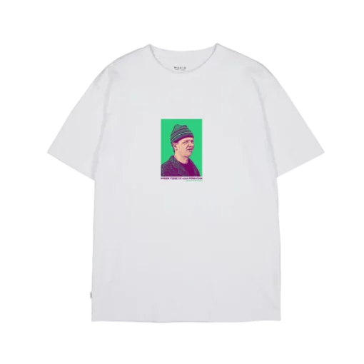Makia Ympäristöruutu T-shirt White
