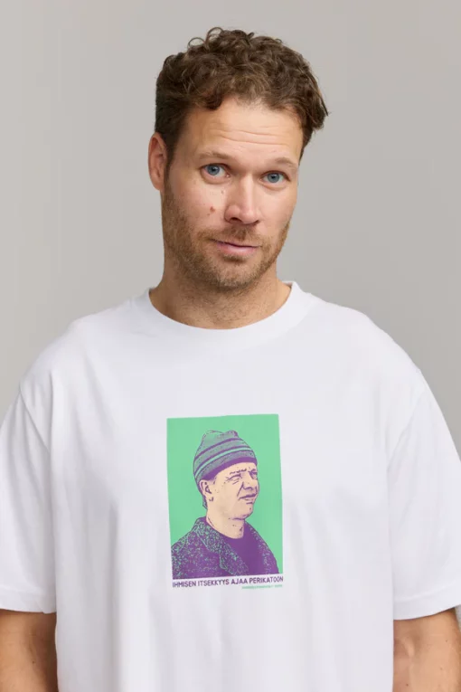 Makia Ympäristöruutu T-shirt White