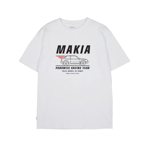 Makia Racing T-shirt White