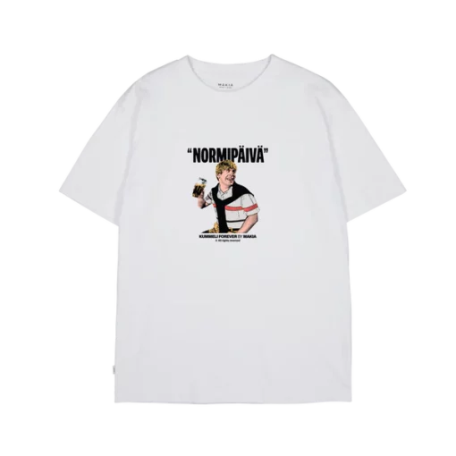 Makia Normipäivä T-shirt White
