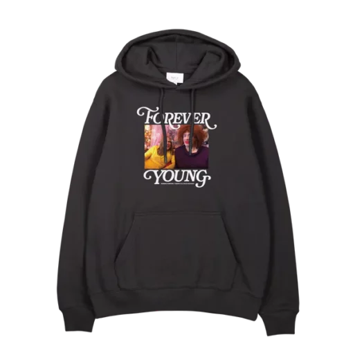 Makia Forever Young Hooded Sweatshirt Black