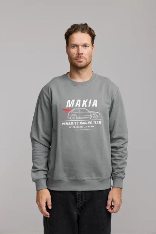 Makia Racing Sweatshirt Thyme