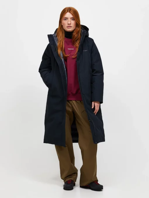 Peak Performance Treeline HIPE® Shell Down Parka Women Black