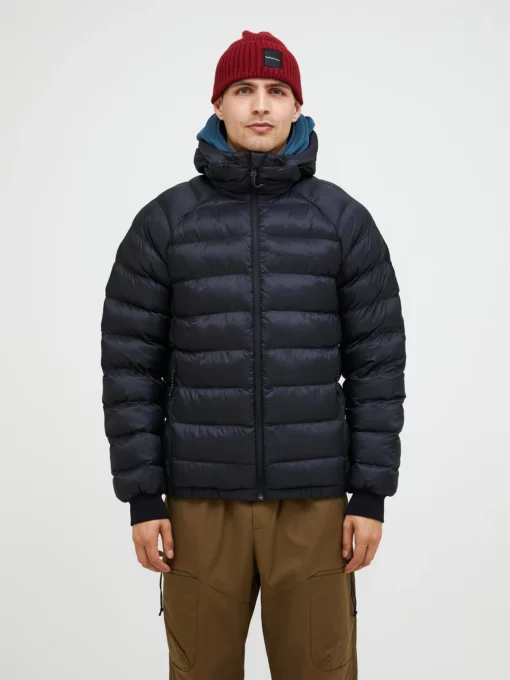 Peak Performance Tomic Insulated Hood Jacket Men Black