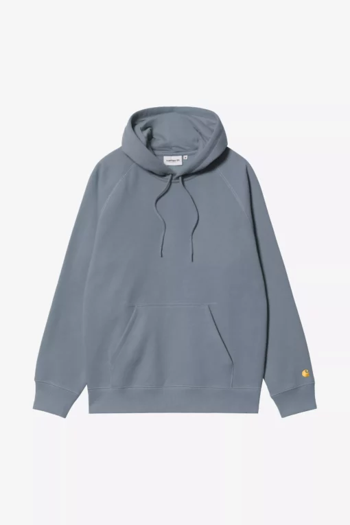 Carhartt WIP Hooded Chase Sweatshirt Angelite Gold