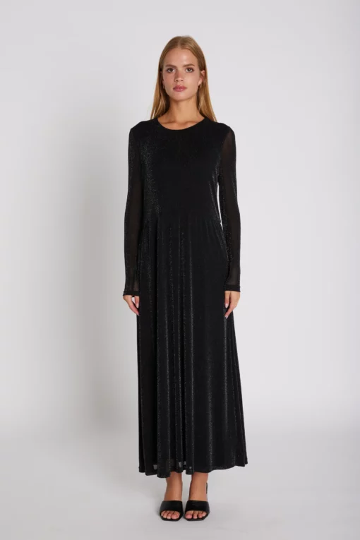 Rue de Femme Shimmer Tullia Dress Black