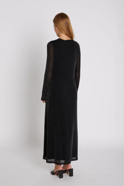 Rue de Femme Shimmer Tullia Dress Black