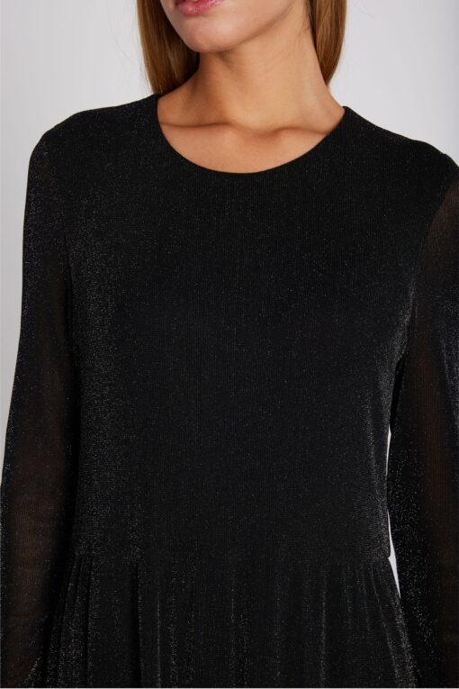 Rue de Femme Shimmer Tullia Dress Black