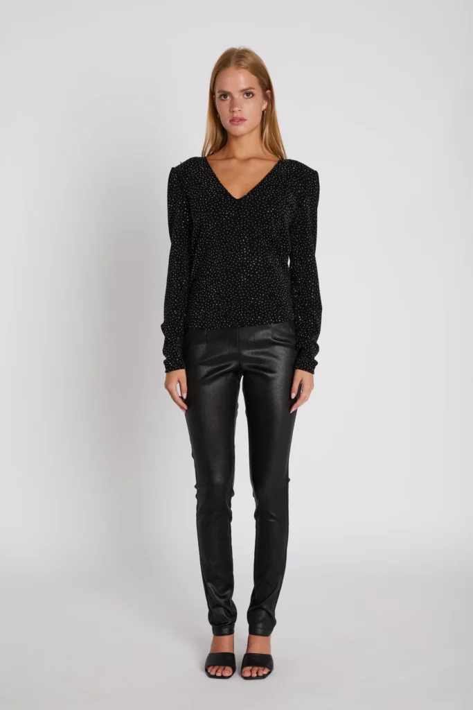 Rue de Femme Halo Olana Slim pants Black