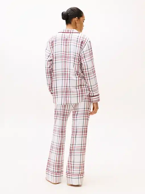 Tommy Hilfiger Essential Flannel Pyjamas And Slippers Gift Box