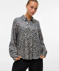 Vmvina Sonya Shirt Black