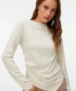 Vmmille Boatneck Top White