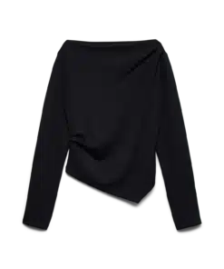 Vmmille Boatneck Top Black