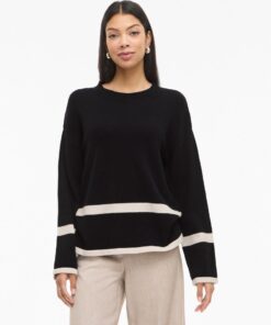 Viril Oversize O-neck Black