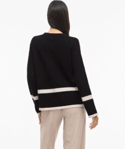 Viril Oversize O-neck Black