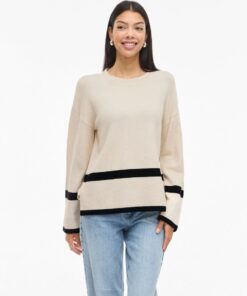 Viril Oversize O-neck Super Light Natural Melange