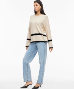 Viril Oversize O-neck Super Light Natural Melange