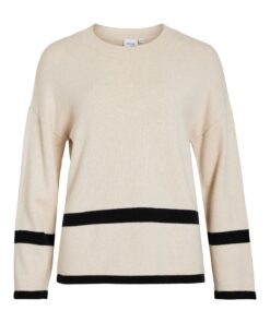 Viril Oversize O-neck Super Light Natural Melange