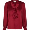 Neo Noir Zamola Blouse Dark Red