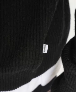 Resteröds Kane Wool Polo Knit Black