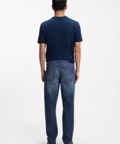 Boss Tapered Fit Jeans Blue