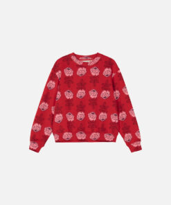 Marimekko Leiot Vihkiruusu Sweatshirt Red