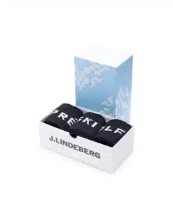 J.Lindeberg Miles Sock 3-Pack Black