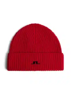 J.Lindeberg Joan Merino Beanie Barbados Cherry