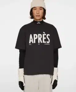 J.Lindeberg Hale Seasonal Logo T-shirt Black