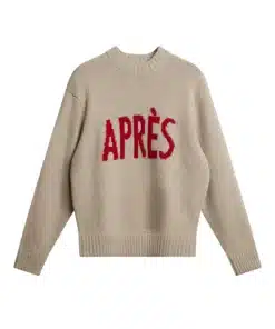 J.Lindeberg Fabian Graphic Knit Sweater Moonbeam