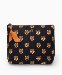 Fenella Smith Mila Washbag Tiger Face