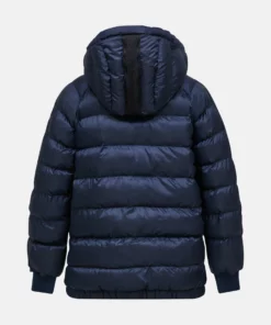 Peak Performance Tomic Insulated Hood Jacket Junior Blue Shadow